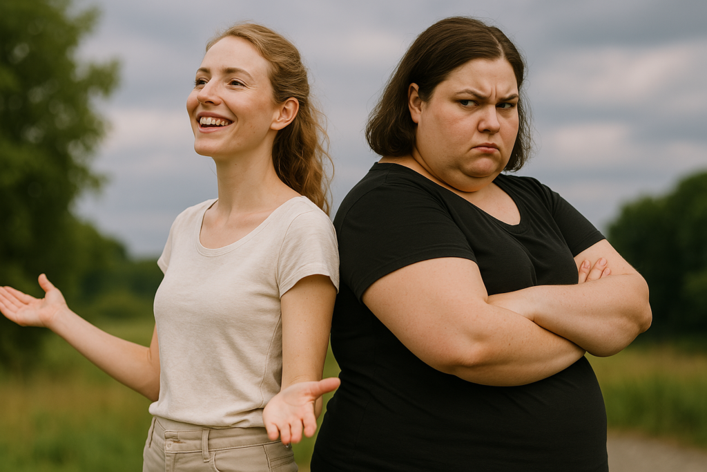 Övervikt och fetma, två kvinnor, Fenix Dieten